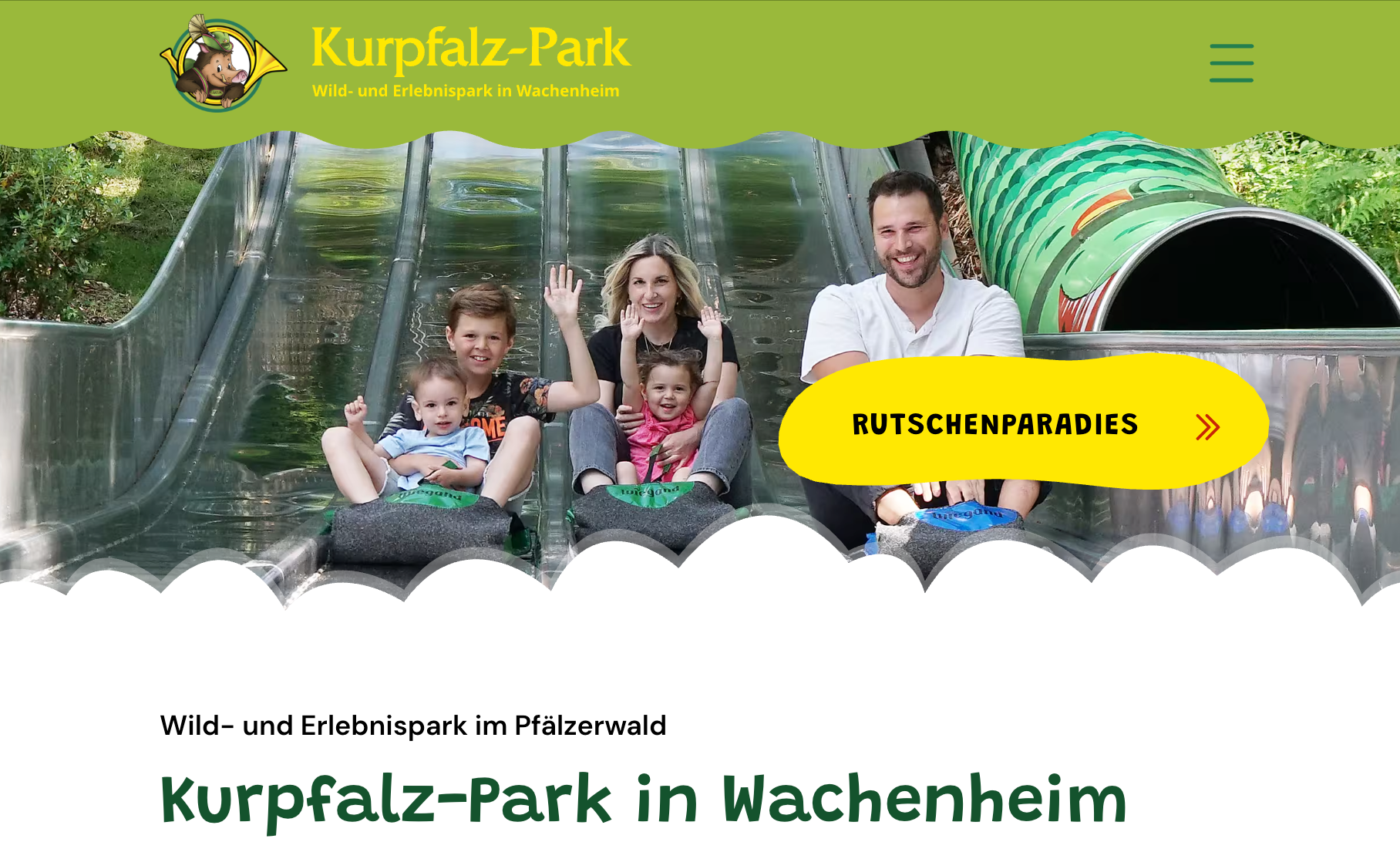 Kurpfalzpark Wachenheim: Attraktionen, Tiere, Preise & alle Infos
