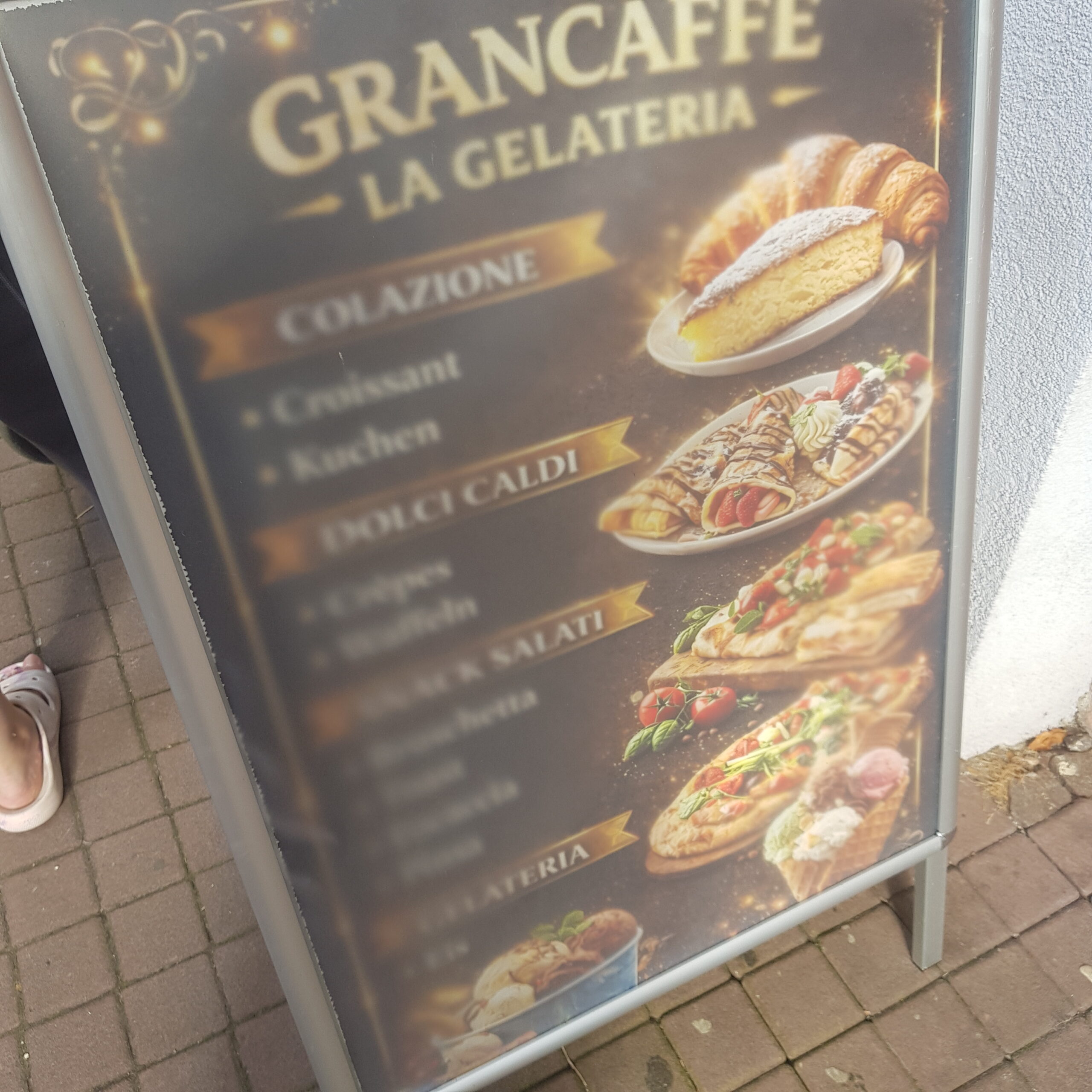 Grancaffé La Gelateria in Schwetzingen: Gutes Eis, mäßiger Service
